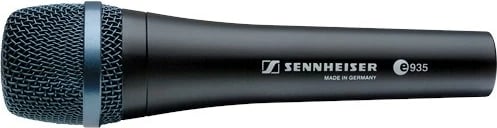 Mikrofon dinamik Sennheiser e 935, kardioid, për vokal, i zi