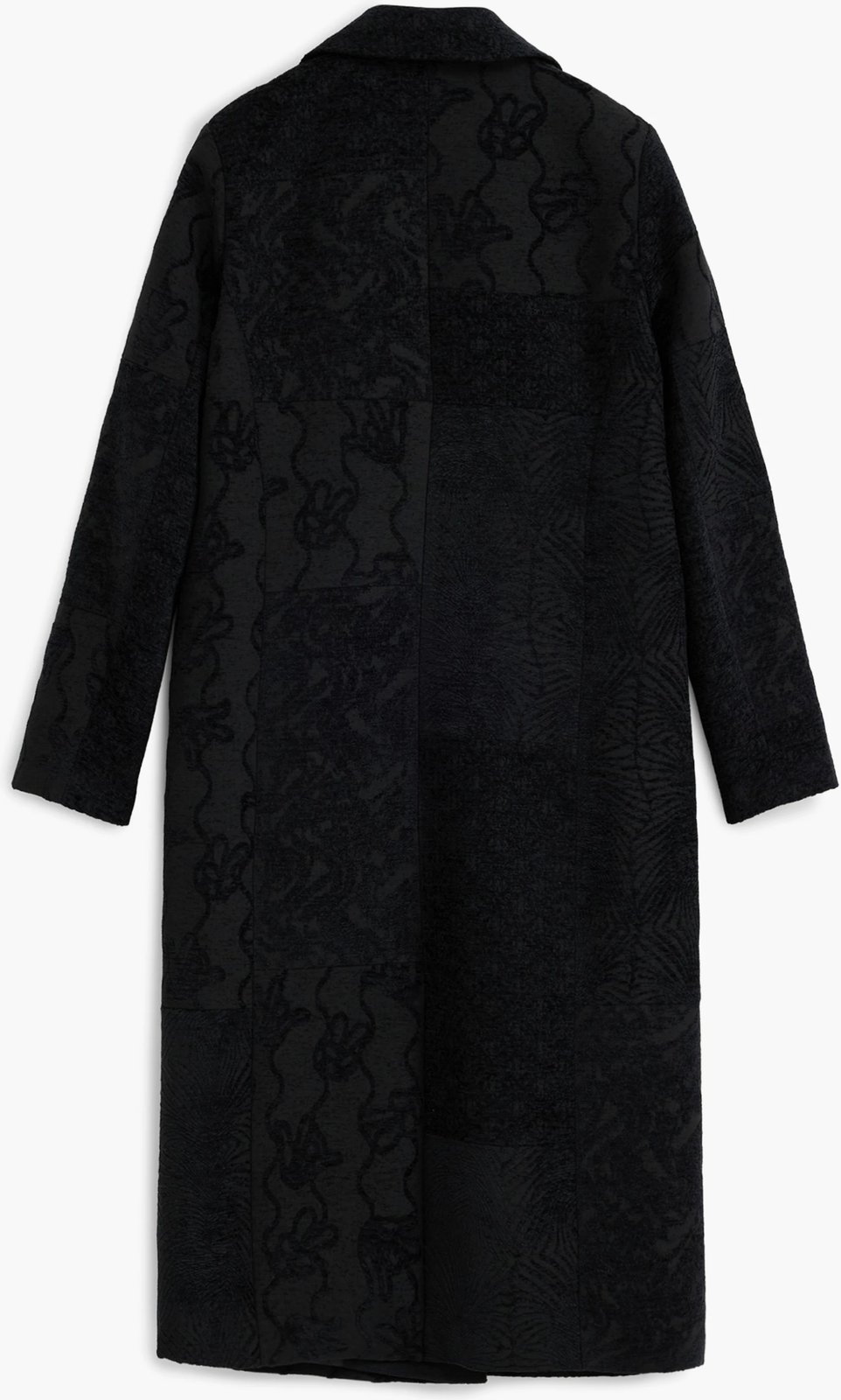 Pallto femra DESIGUAL, e zezë