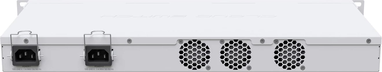 Switch i menaxhuar MikroTik CRS326-24S+2Q+RM, 25 porte, 10G, i bardhë