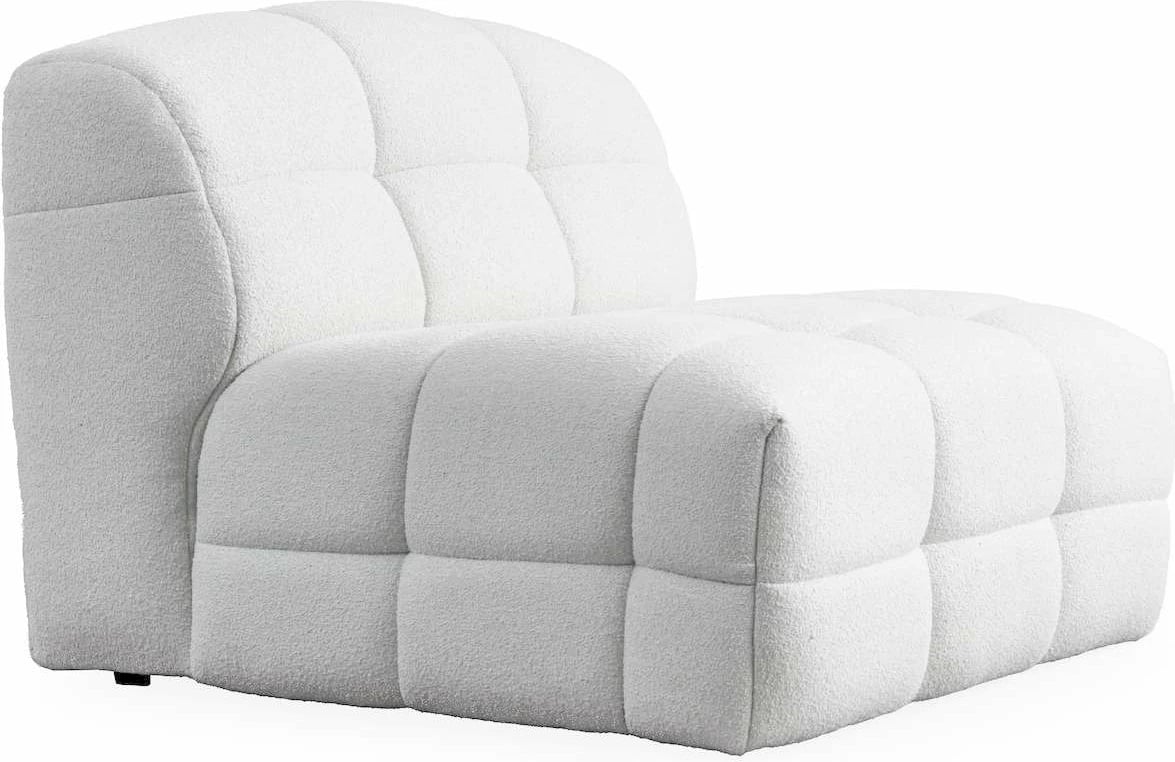 Karrige njëvendëshe Pescara O1, e bardhë, Atelier del Sofa