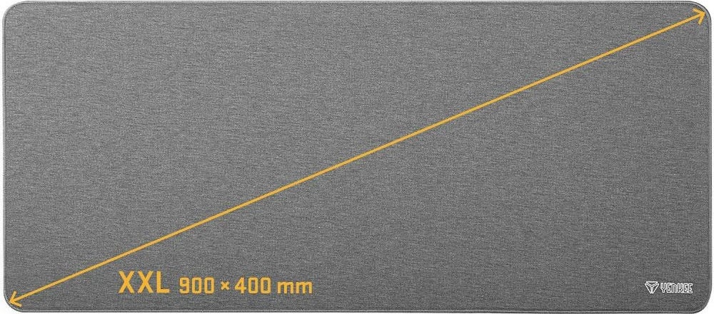 Mauspad YENKEE YPM 9040GY Office pad XXL