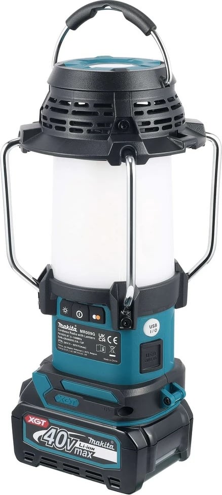 Lanternë LED Makita MR009GZ, 40V, e zezë/blu/e bardhë