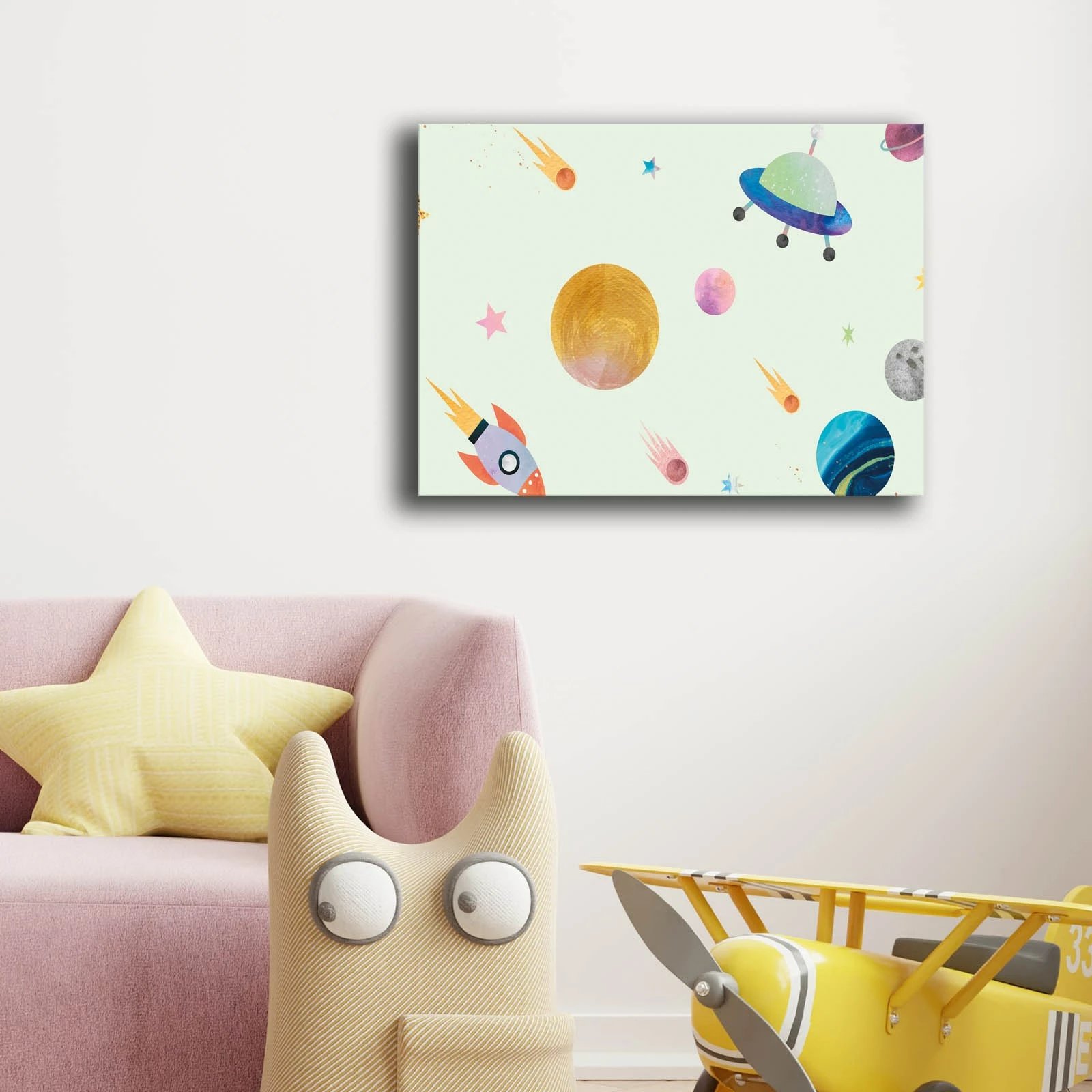 Pikturë dekorative në kanavacë, shumëngjyrëshe, Wallity, 28x38cm