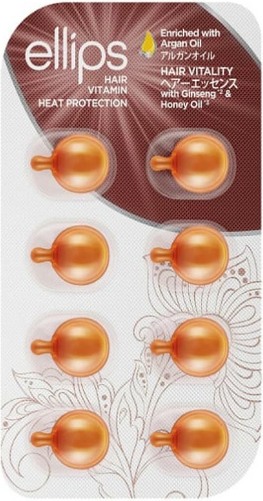 Vitaminë për flokë Ellips Hair Vitality unisex 8 kapsula