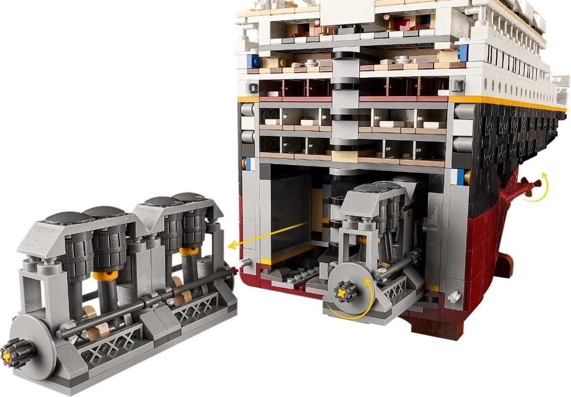 Set LEGO Titanic, 10294, për të rritur, 9090 pjesë