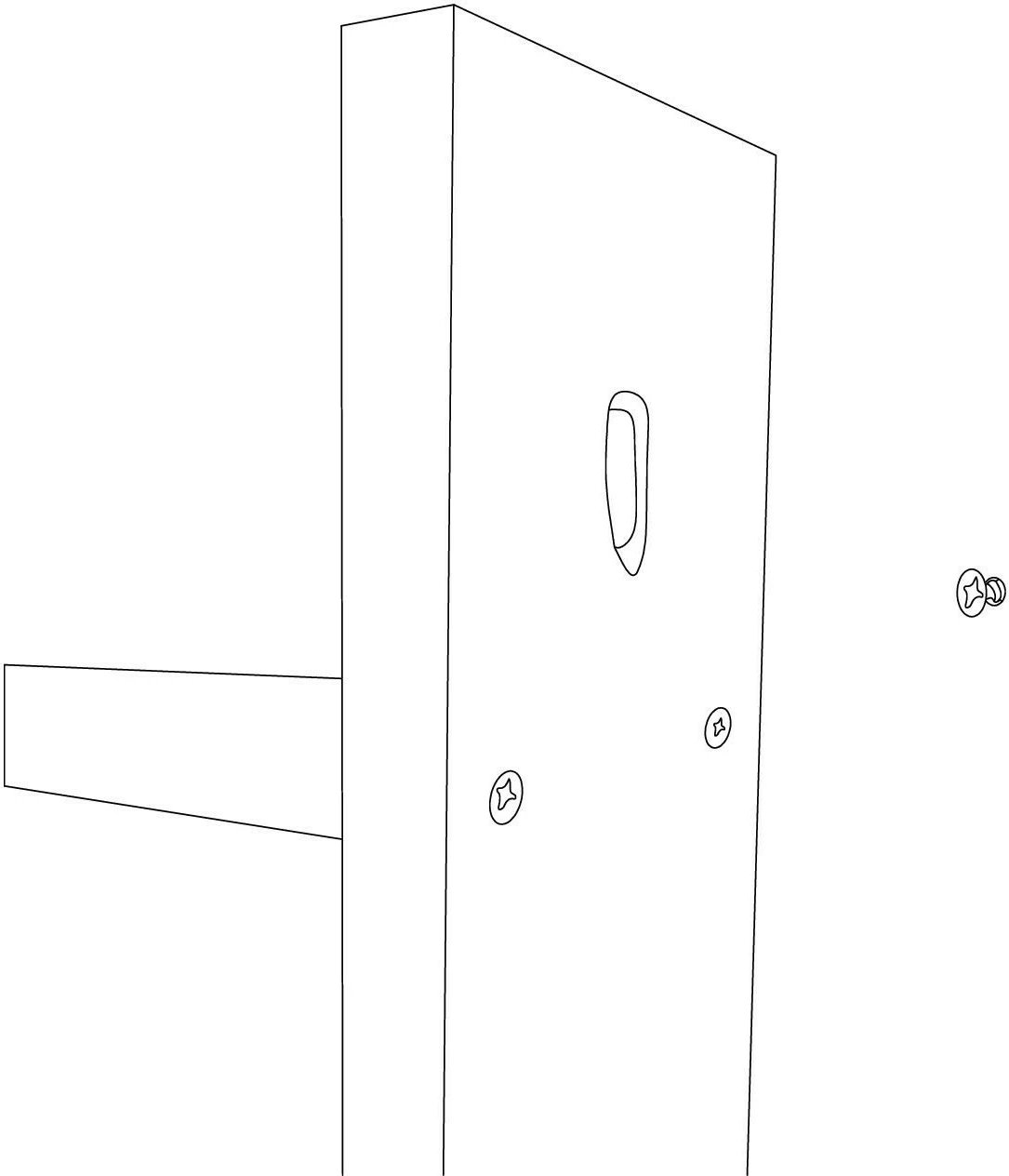 Llambë muri Opviq, 618 - A, ngjyrë e zezë dhe argjendtë