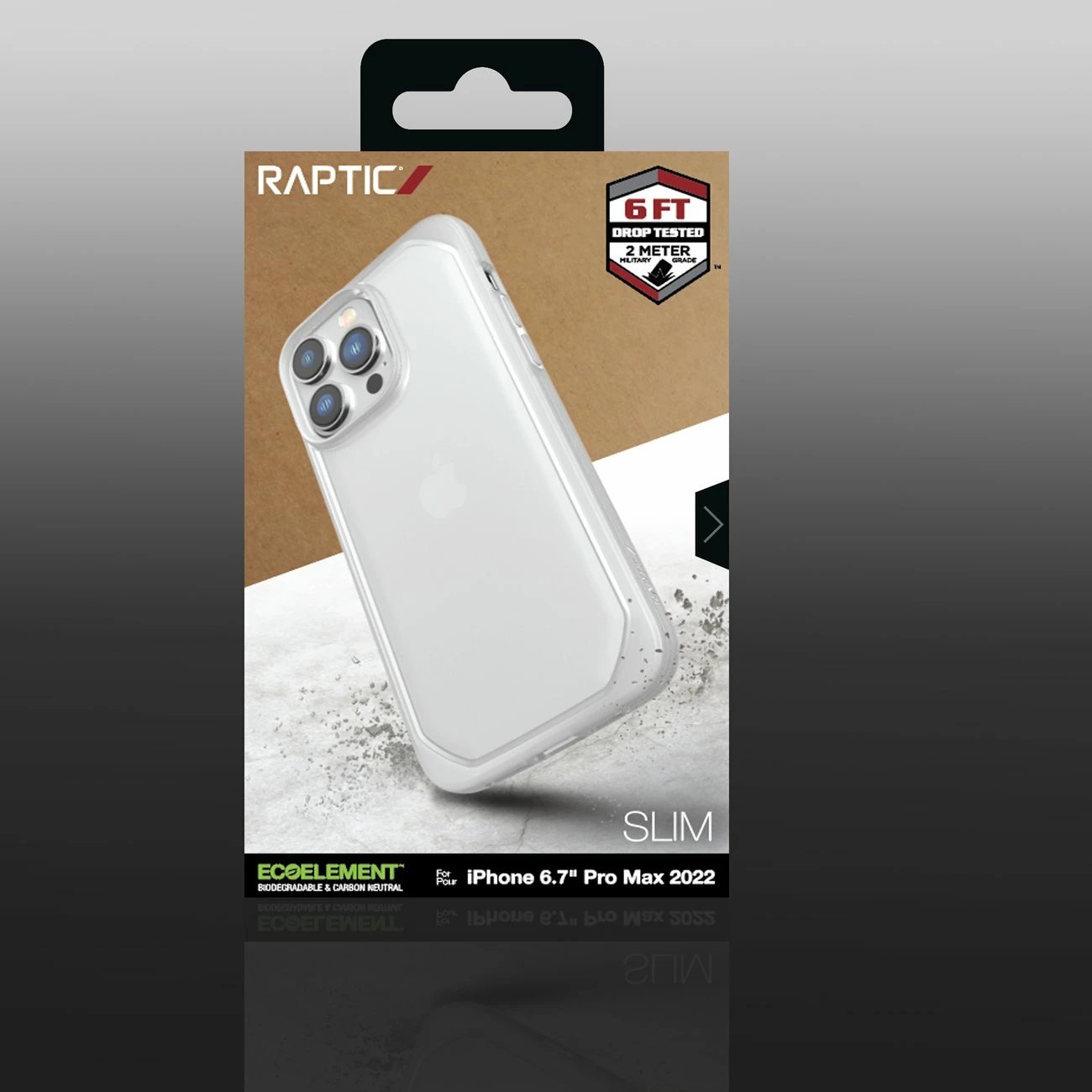 Mbështjellës Raptic X-Doria Slim për iPhone 14 Pro Max, Transparent Mbështjellës Raptic X-Doria Slim për iPhone 14 Pro Max, Transparent