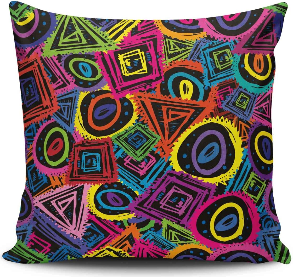 Jastëk Aberto Design, shumëngjyrësh, NKRLNT-215, 43x43cm