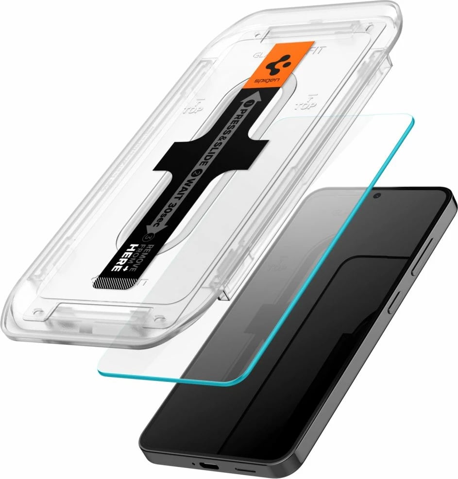 Xham i fortë mbrojtës Spigen Glas.tR EZ Fit për Samsung Galaxy S24/S25, 2 copë
