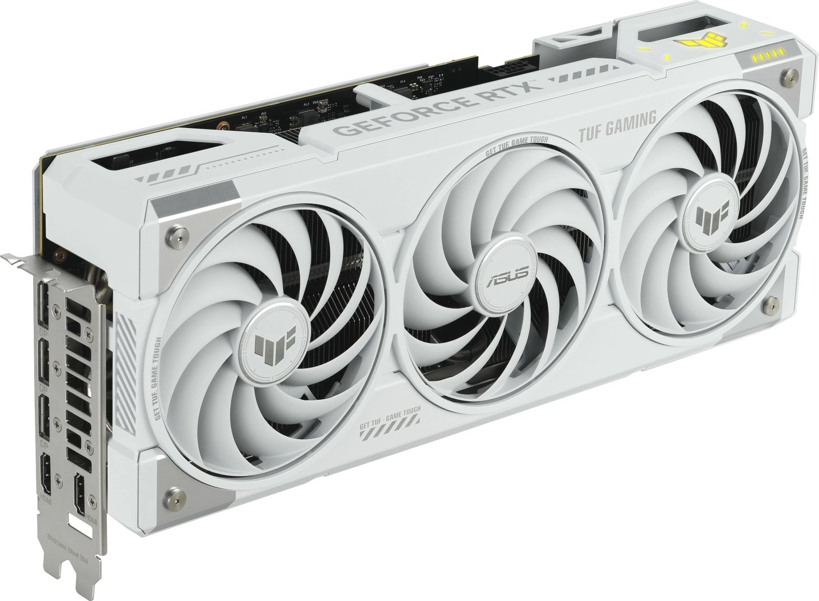 Kartelë grafike ASUS TUF Gaming RTX 5070 Ti OC 16GB GDDR7 e bardhë