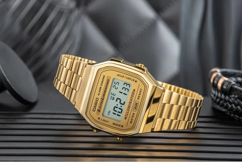 Orë dore unisex Casio vintage, ari