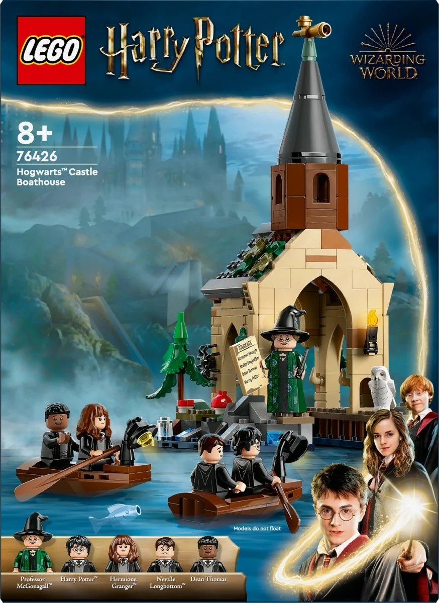 Set LEGO Harry Potter 76426 Water House by Hogwarts, 350 pjesë, për fëmijë, plastikë