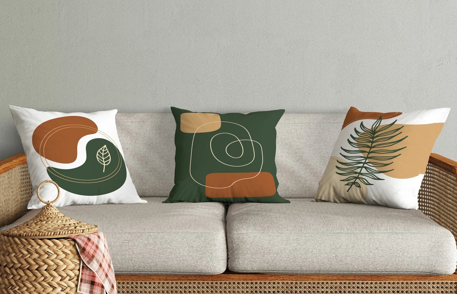 Set mbulesash për jastëk (3 copë), dizajn Aberto, HMI-KIR-126