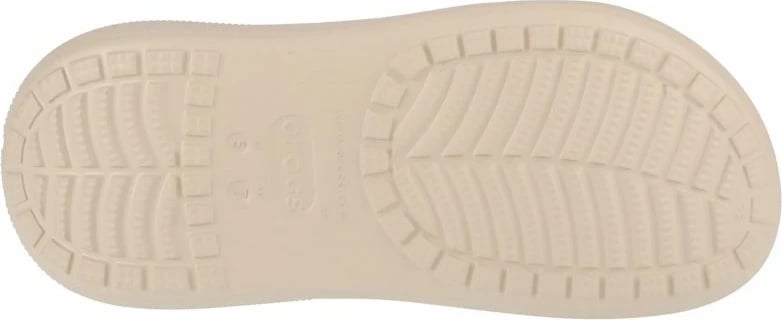 Papuqe për femra Crocs, ngjyrë krem