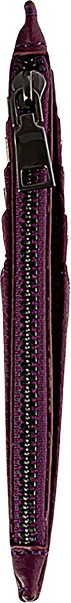 Portofol unisex Zoozie Bags, ngjyrë damson