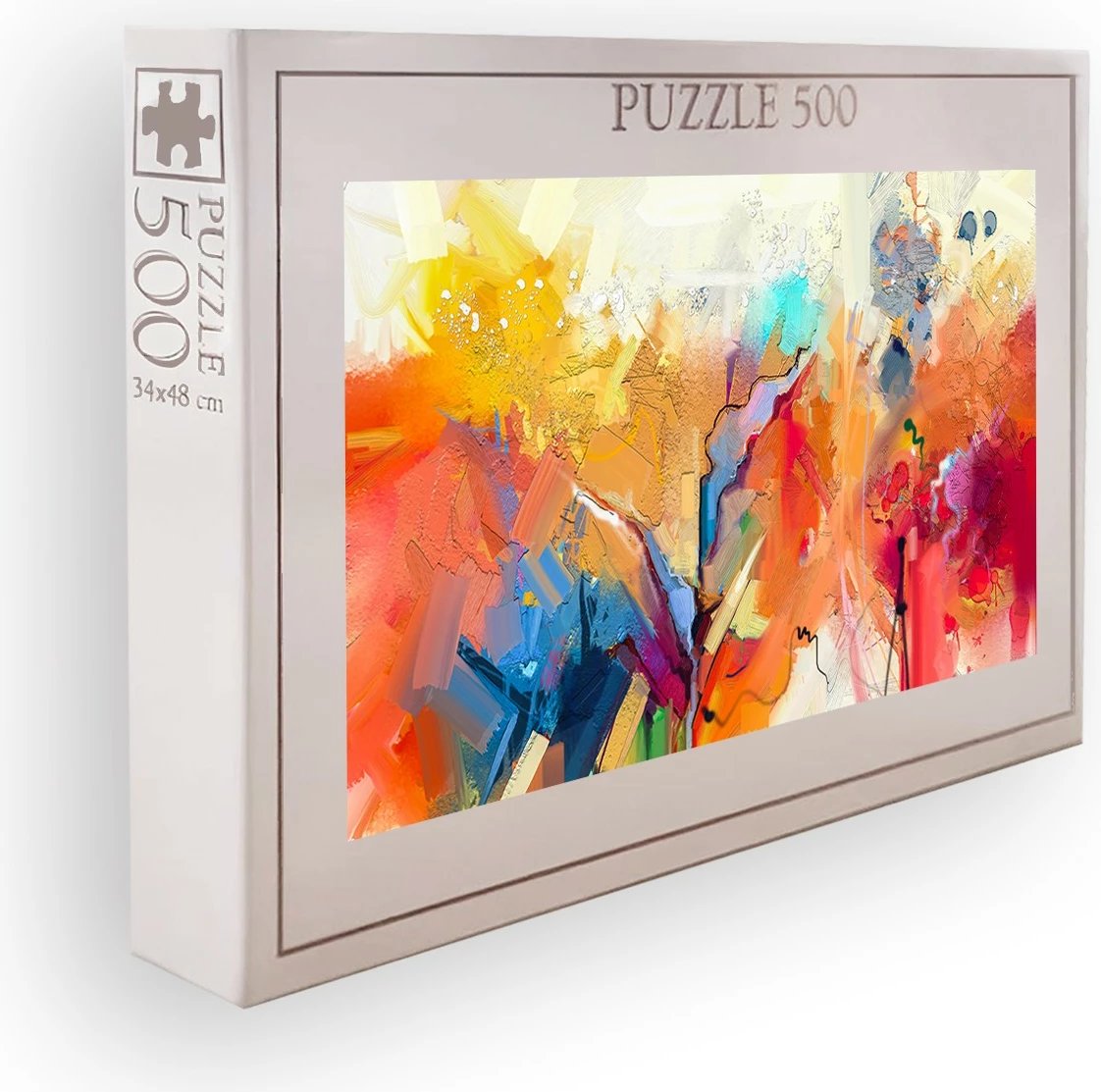 Puzzle 500 copë, Evila Originals, shumëngjyrësh, PZL_0132_500