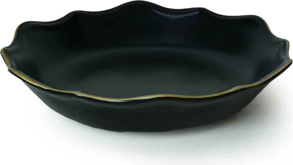 Set enësh darke qeramike (24 copë), Hermia Concept, ngjyrë e zezë mat, X0001517400000000000000000