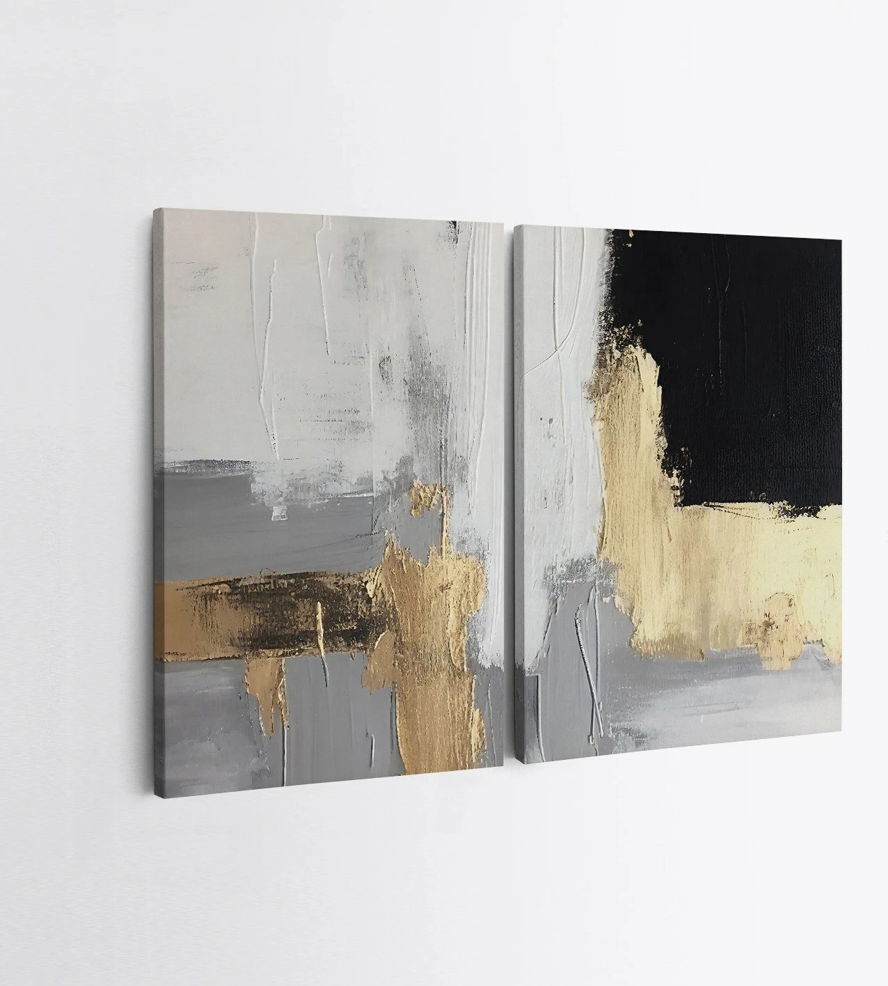 Pikturë dekorative në kanavacë, 2 copë, Wallity, 70x100 cm