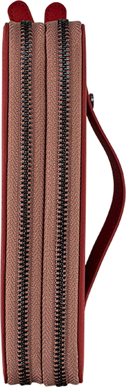 Portofol uniseks Zoozie Bags, ngjyrë dry rose, Orleans