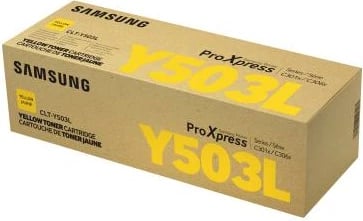 Toner, Samsung, CLT-Y503L (SU491A), rendiment 5000 faqe, e verdhë