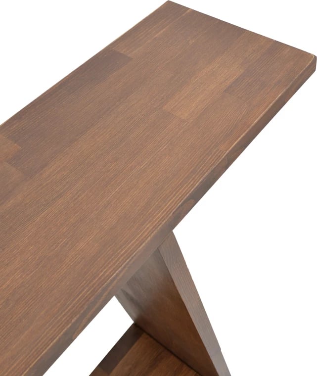 Konsol Edgar dru pishe natyral 30mm arre 139x29x90cm