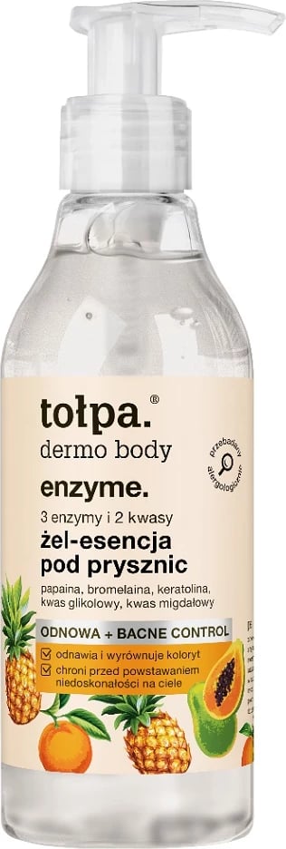 Xhel-serum trupi për femra Tołpa Dermo Body Enzyme, 195ml