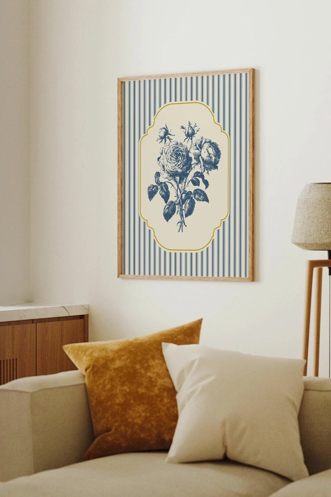 Pikturë dekorative me kornizë, shumëngjyrëshe, Wallity, Artsmdftek27-5070, 50x70cm