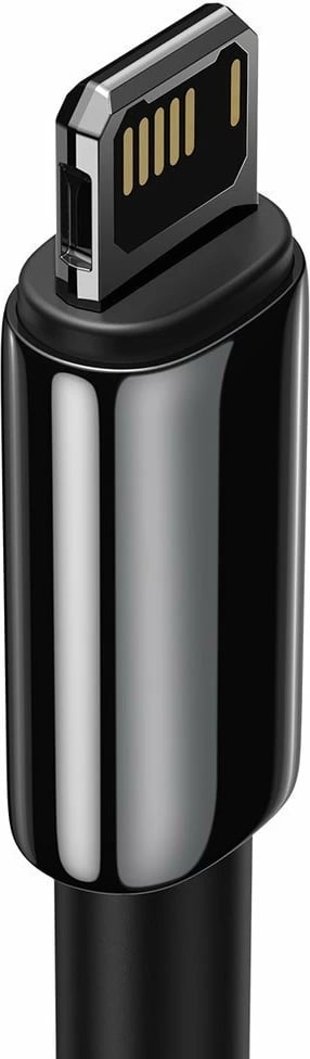 Kabllo Baseus CALWJ-A01 USB në Lightning, 2m, 2.4A, e zezë