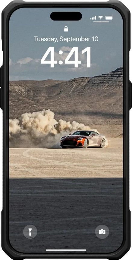 Mbështjellës Urban Armor Gear 114298114242 për celular, 6.7", i zi