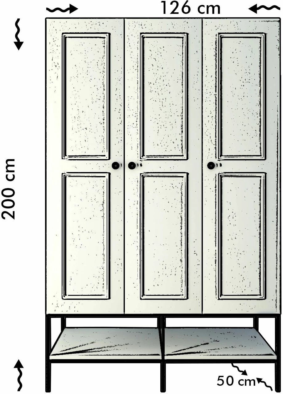 Dollap Hanah Home, Martin 3, i bardhë