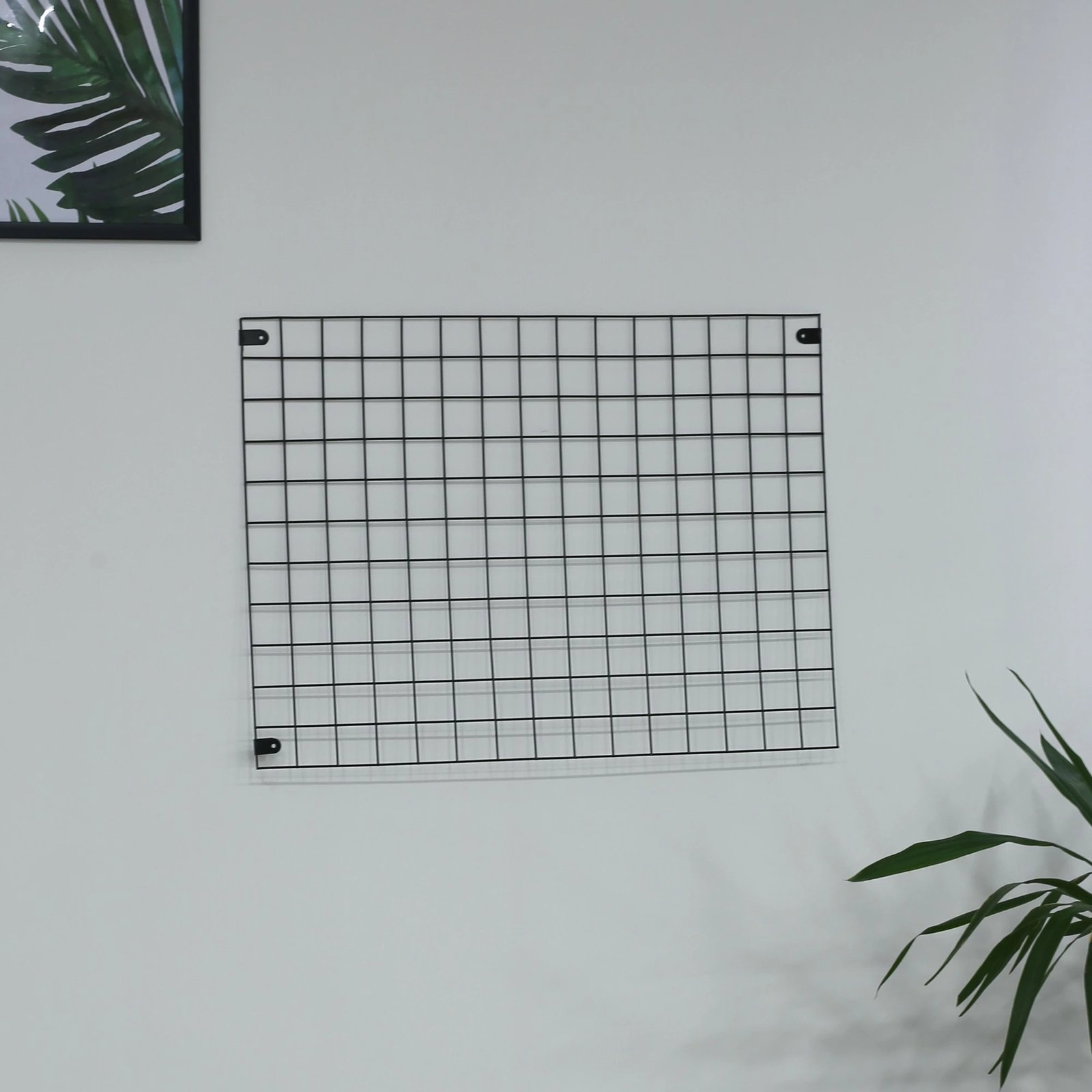 Raft muri metalik, ngjyrë e zezë, Skye Decor, Simon