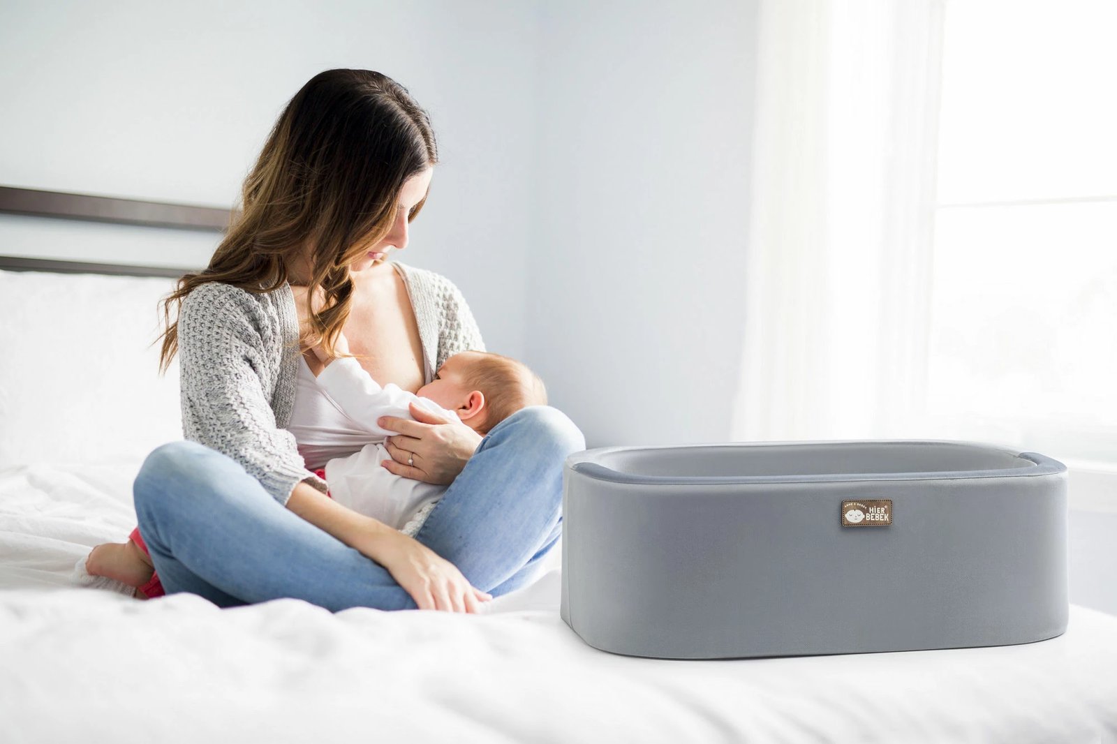 Djep Skye Decor, gri, dru arre