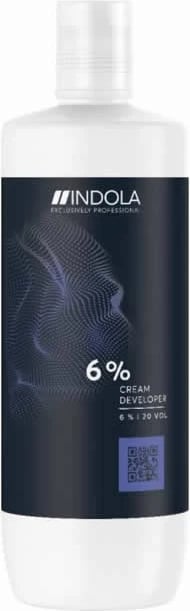 Krem zhvillues për flokë Indola 6% 20 Vol 1000ml unisex