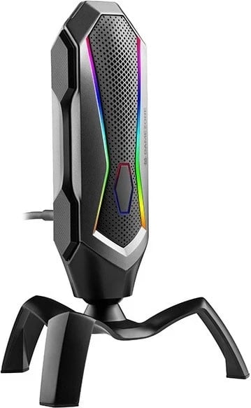 Mikrofon për gaming Tracer Spider RGB, i zi 