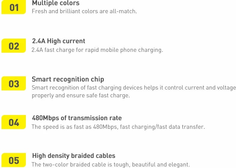 Kabllo për karikim të shpejtë Baseus Crystal Shine Series, USB-A në USB-C, 2m, 100W, e zezë