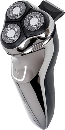 Makinë rroje elektrike, Adler Camry CR 2925, LCD, karikim i shpejtë 1.5h, autonomi 1h, IPX6, 3 koka rrotulluese, bllokim udhëtimi, trimmer i palosshëm