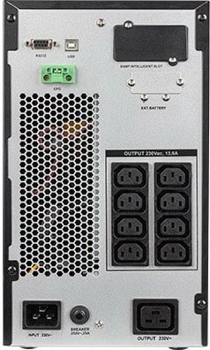 UPS Armac O/3000I/PF1, 3000VA, 8x IEC-C13, Tower, Ekran LCD, e zezë