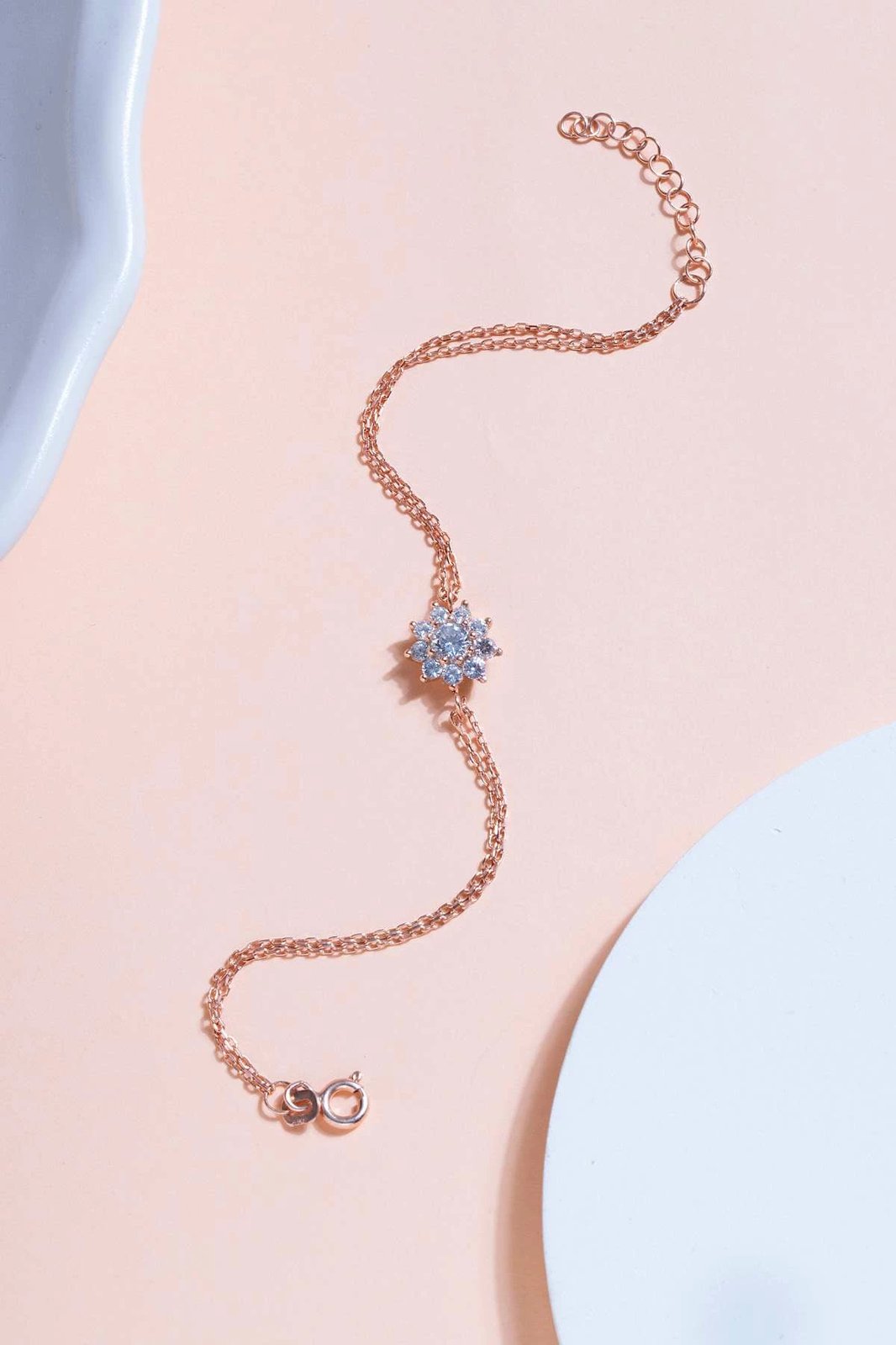 Byzylyk argjendi, ngjyrë ari rozë, Jumeon, ELKAB92337R