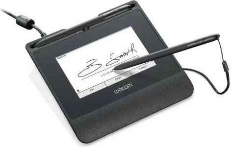 Tablet grafik Wacom STU-540, terminal për nënshkrim elektronik, i zi