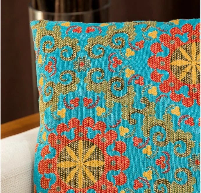 Jastëk Aberto Design, Puka, ngjyrë kaltër