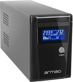 UPS Armac Line-In 650VA Office Pure Sine Wave LCD2, kasë metalike, e zezë
