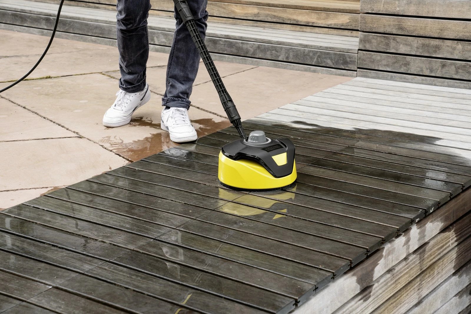 Aparat larës me presion Karcher K4 Classic Home, 1800W, 130 bar, i zi, set aksesorësh
