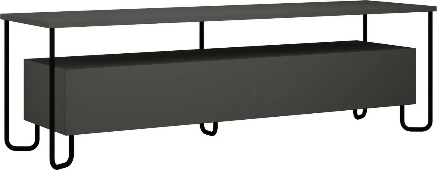 Komodë TV Skye Decor, ngjyrë antracit