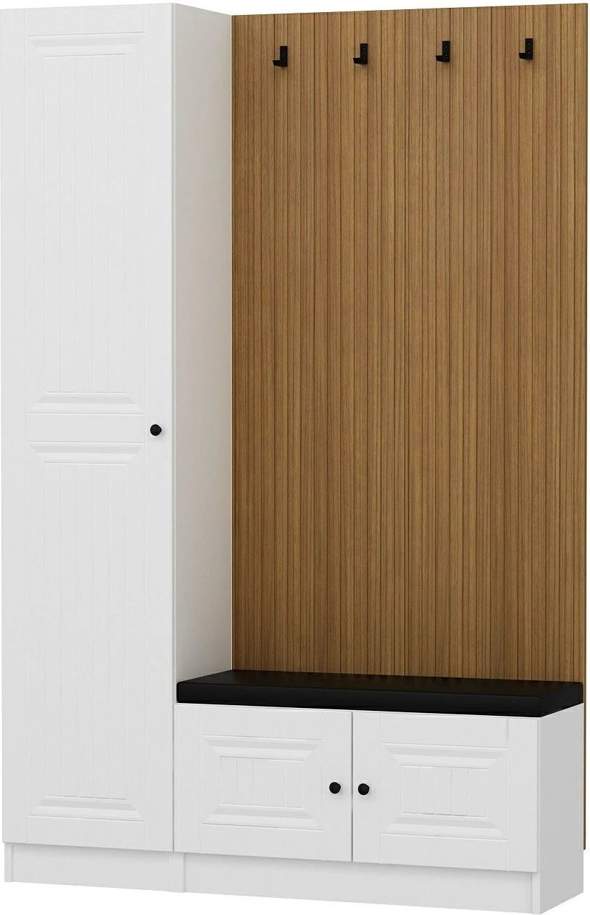 Stendë korridori Skye Decor, ngjyrë e bardhë, Noah - 8318, 135x210x35cm