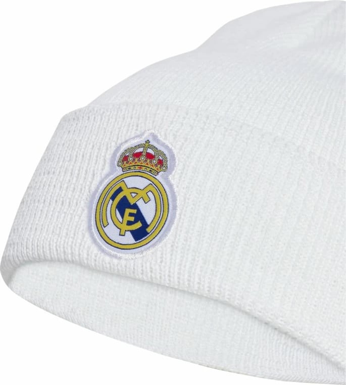 Kapelë beanie adidas Real Madrid, e bardhë