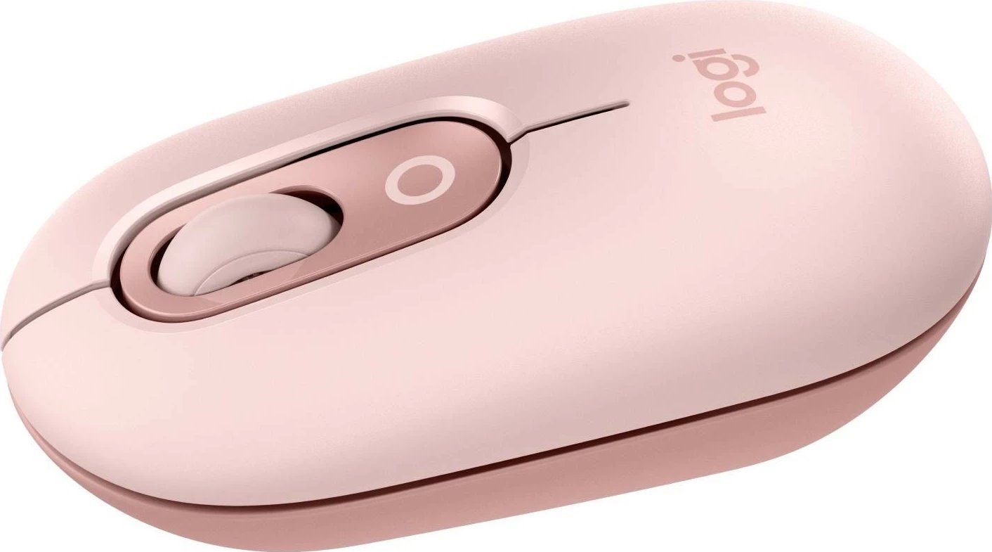 Maus Logitech POP ICON, pa tela, rozë