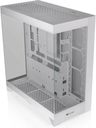 Kasë, Thermaltake, CTE E550 TG CA-1Z8-00M6WN-00, Midi Tower, ATX/E-ATX/mATX/ITX, USB-C, e bardhë