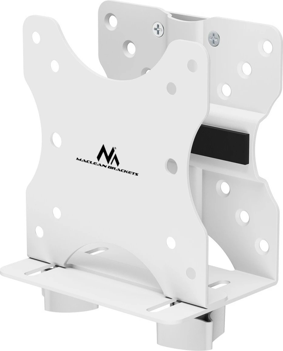 Mbajtëse mini kompjuteri Maclean MC-115W, e bardhë