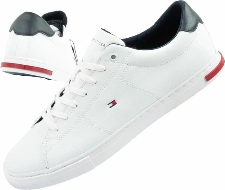 Këpucë për meshkuj Tommy Hilfiger, të bardha