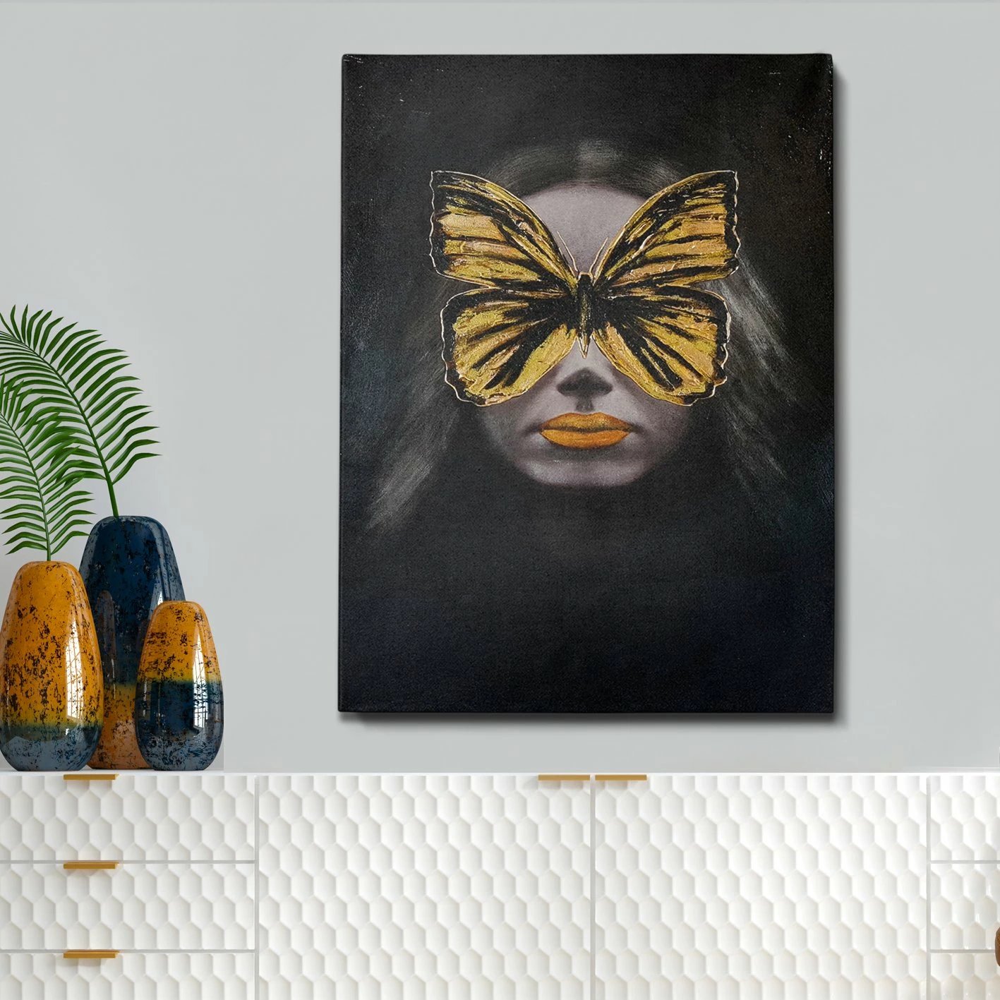 Pikturë dekorative me vaj, Wallity, OPG2165512977, 70x100cm